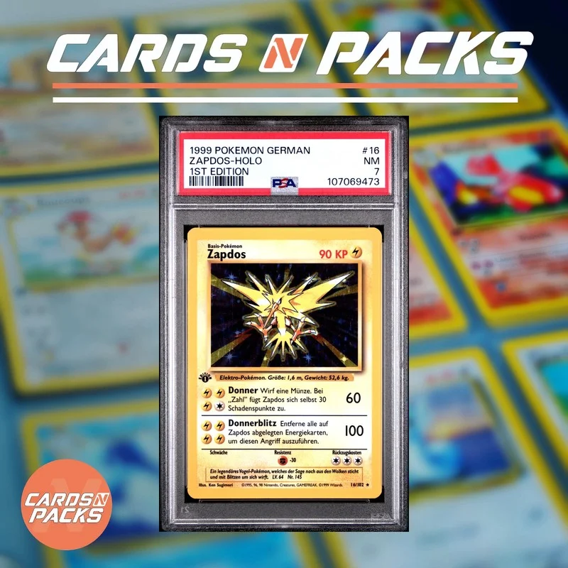 Zapdos 16/102 Base Set - Cards N Packs