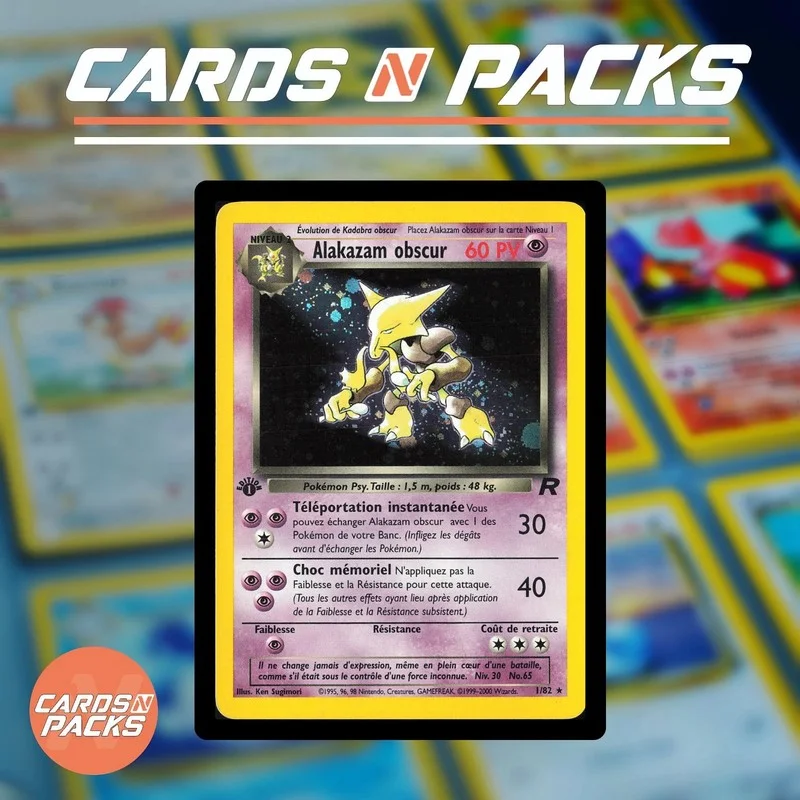 Alakazam 1/82 — EXC - Cards N Packs