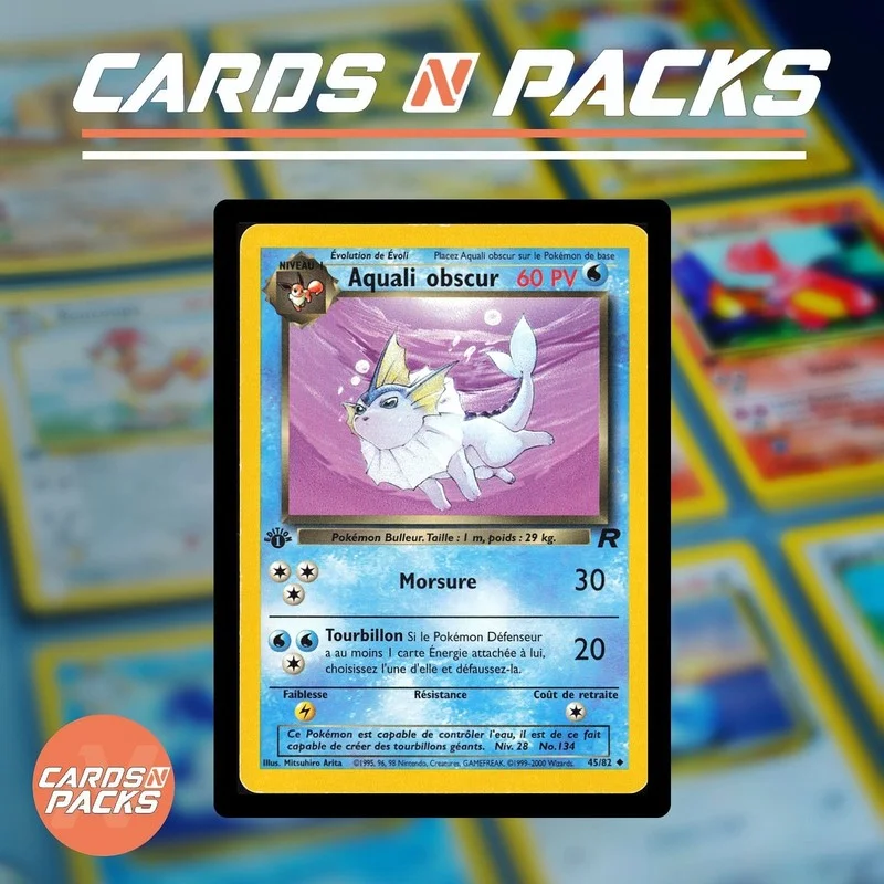 Aquali 45/82 Team Rocket - Cards N Packs