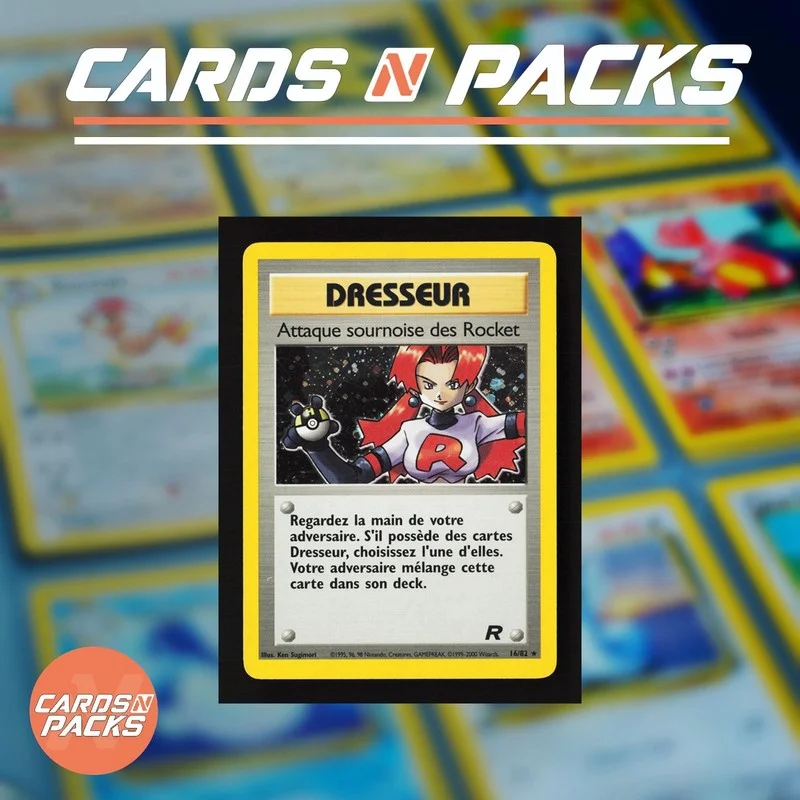 Attaque sournoise des Rocket 16/82 Team Rocket - Cards N Packs
