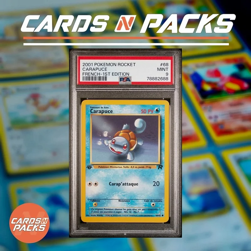 Carapuce 68/82 Team Rocket - Cards N Packs