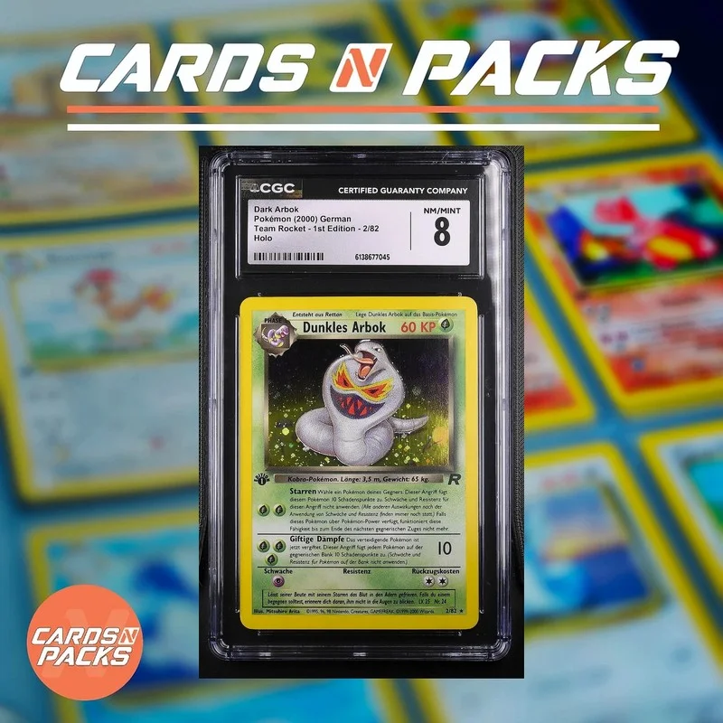 Dunkles Arbok 2/82 Team Rocket - Cards N Packs