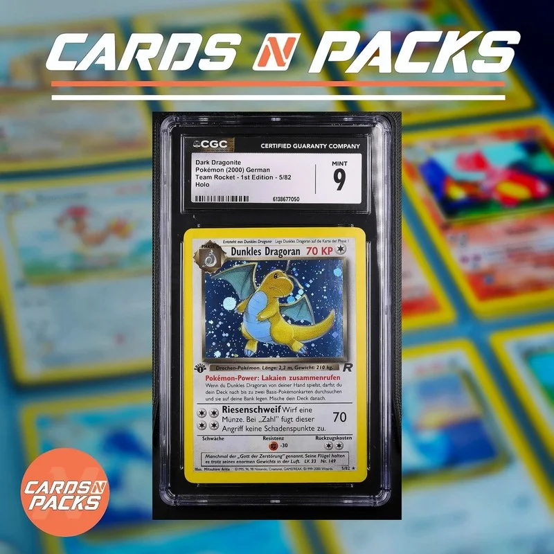 Dunkles Dragoran 5/82 Team Rocket - Cards N Packs