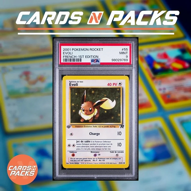 Évoli 55/82 Team Rocket - Cards N Packs