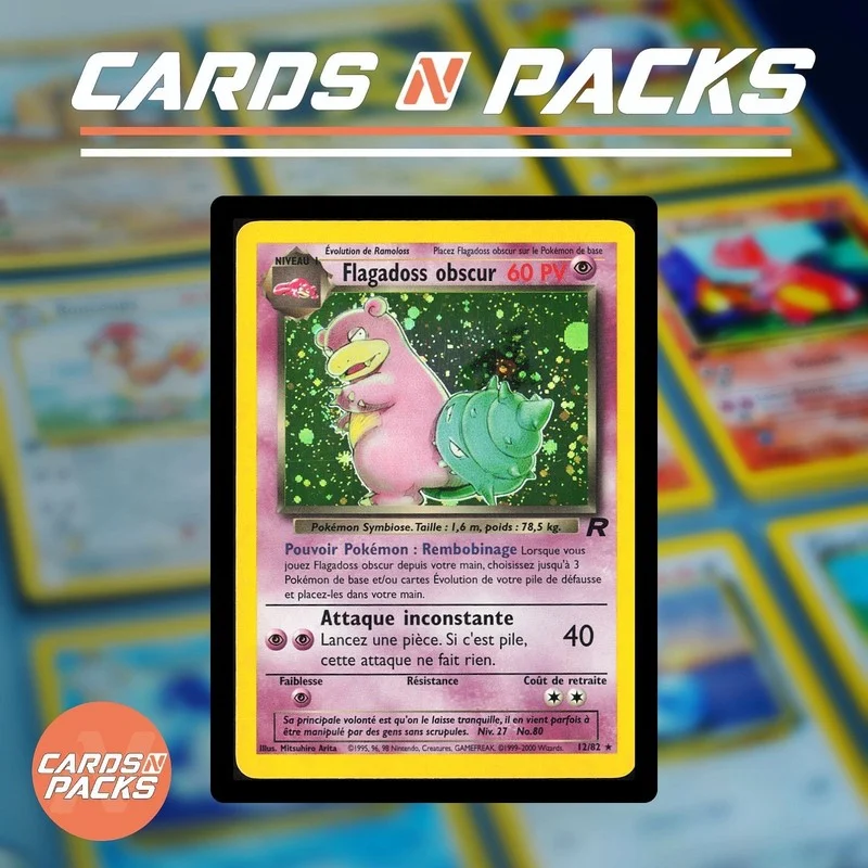Flagadoss 12/82 Team Rocket - Cards N Packs