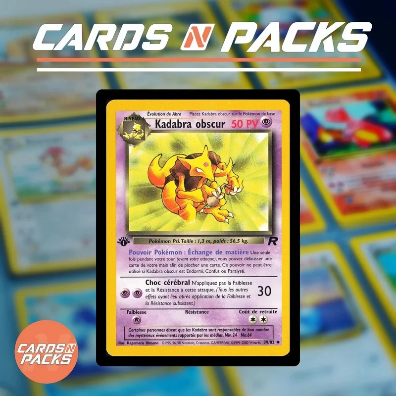 Kadabra 39/82 — EXC - Cards N Packs