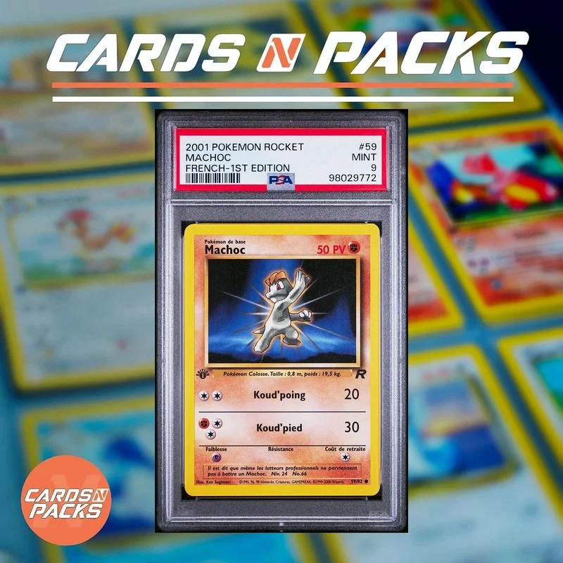 Machoc 59/82 Team Rocket - Cards N Packs