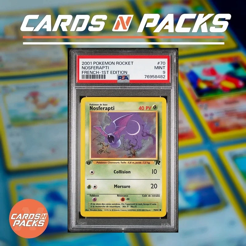 Nosferapti 70/82 Team Rocket - Cards N Packs