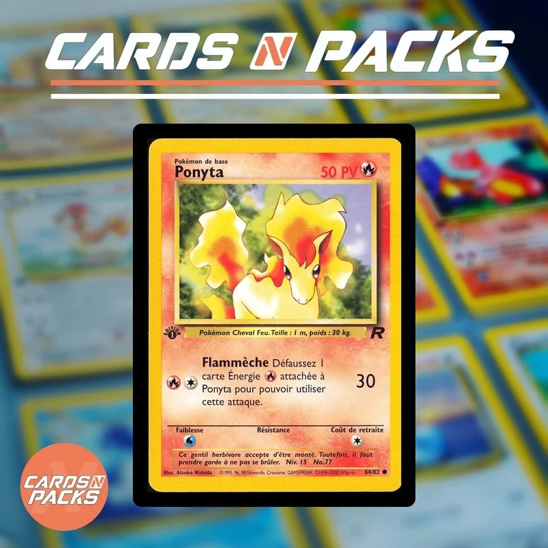 Ponyta 64/82 Team Rocket - Cards N Packs