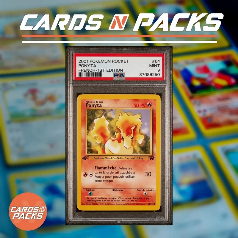 Ponyta 64/82 Team Rocket - Cards N Packs