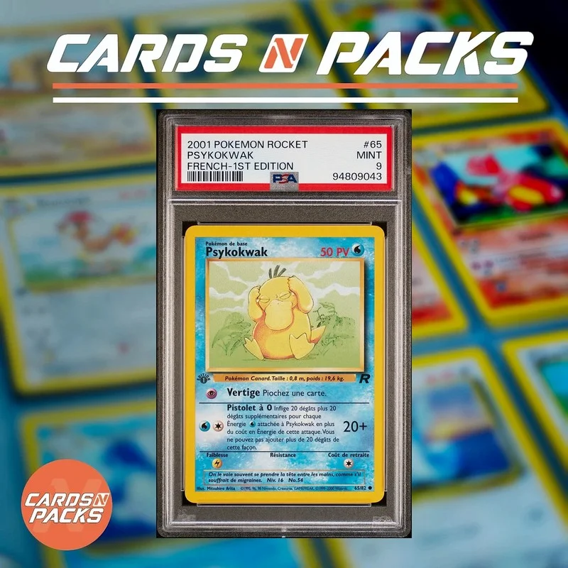 Psykokwak 65/82 Team Rocket - Cards N Packs
