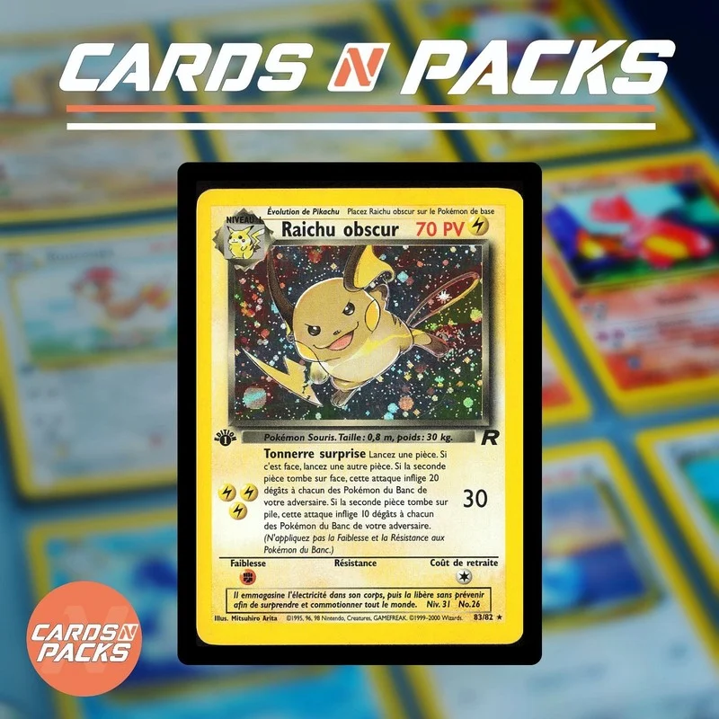 Raichu 83/82 Team Rocket - Cards N Packs