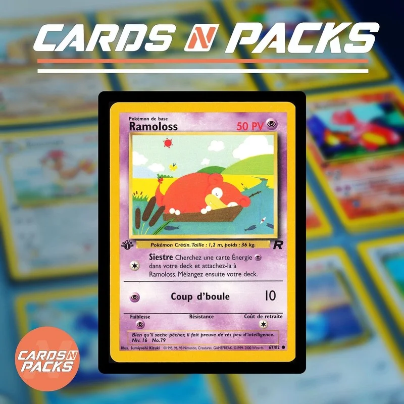 Ramoloss 67/82 Team Rocket - Cards N Packs