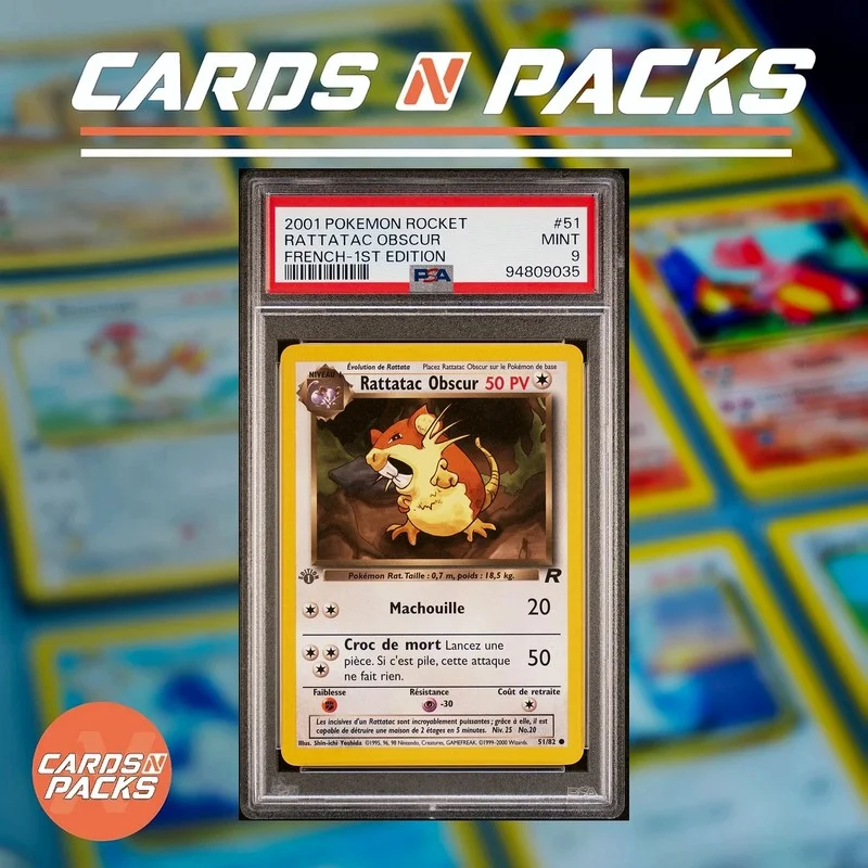 Rattatac 51/82 Team Rocket - Cards N Packs