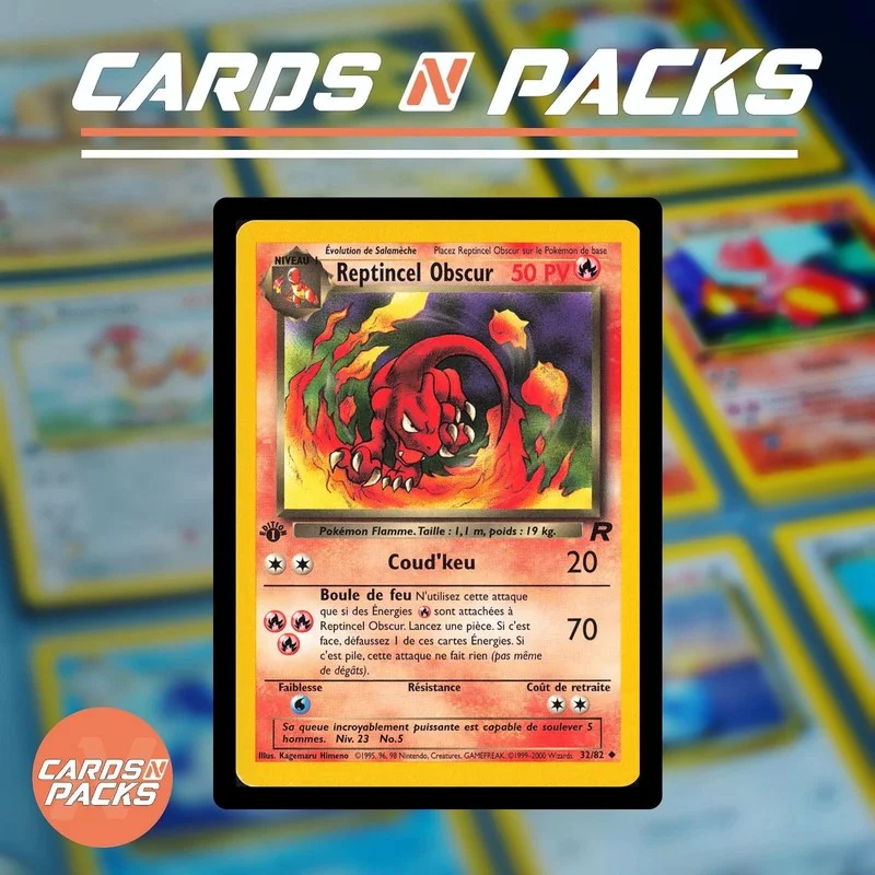 Reptincel 32/82 — EXC - Cards N Packs