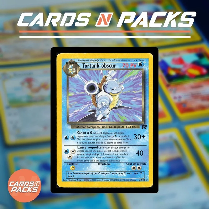 Tortank 20/82 Team Rocket - Cards N Packs