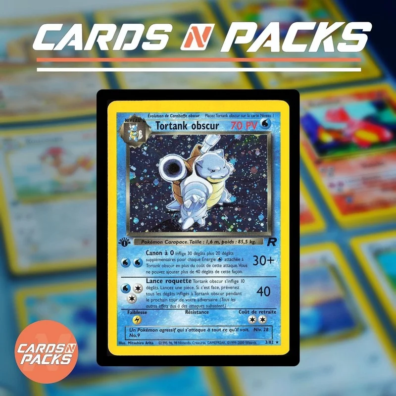 Tortank 3/82 Team Rocket - Cards N Packs