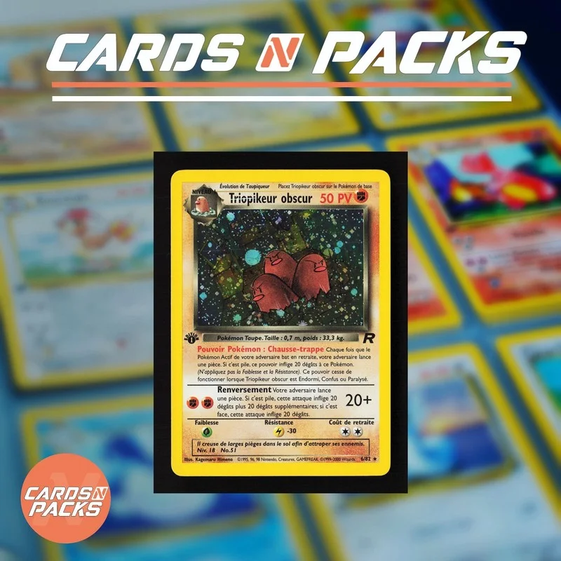 Triopikeur 6/82 Team Rocket - Cards N Packs