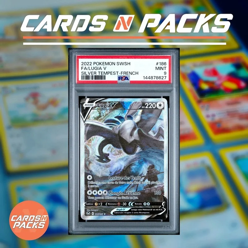 Lugia-V 186/195 Tempete Argentee - Cards N Packs