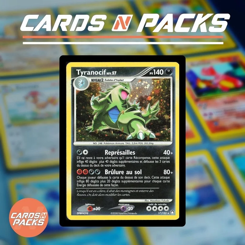 Tyranocif 17/123 Tresors Mysterieux - Cards N Packs