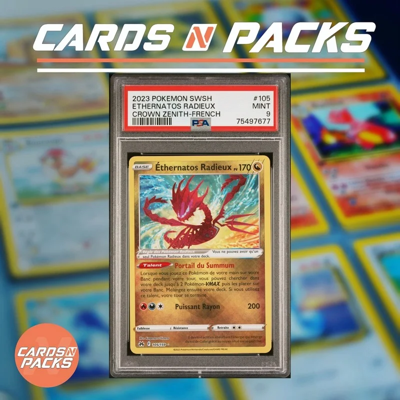 Carte Pokémon Éthernatos Radieux 105/159 - Zénith Suprême - Cards N Packs